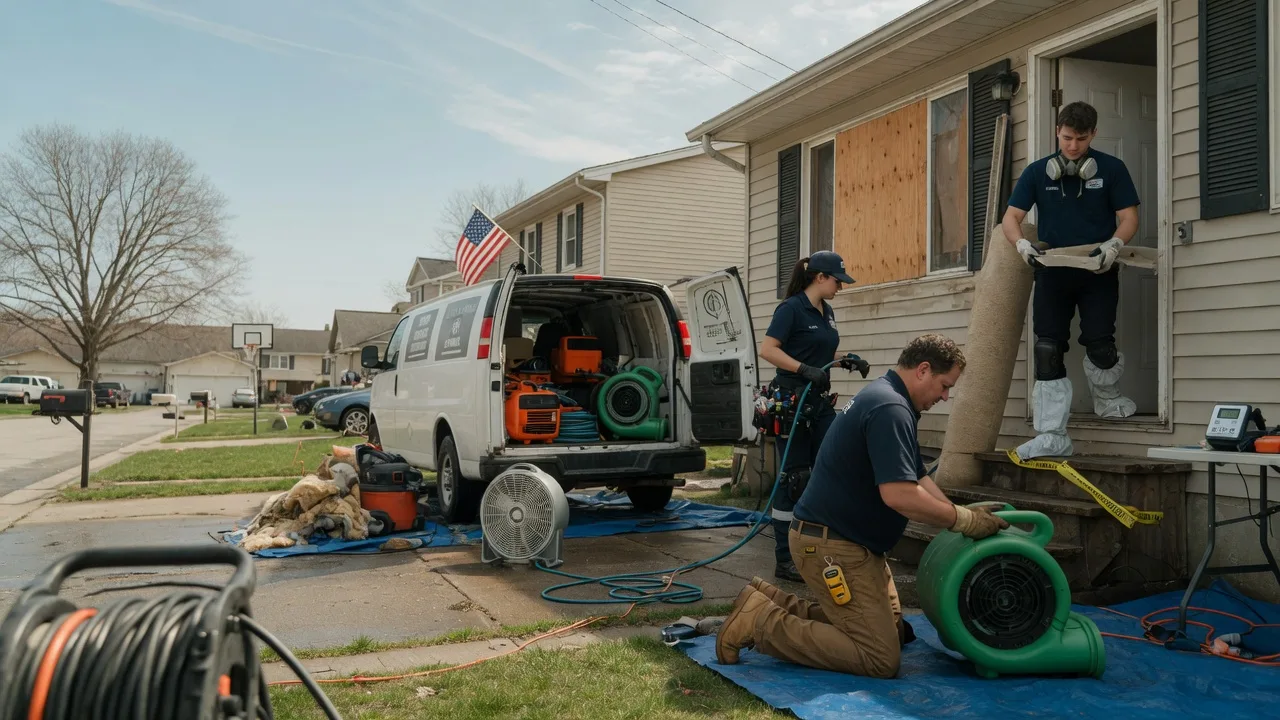 Water Damage Restoration in Fall River, MA near me